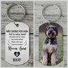 Não Chores Por Mim, Estou Bem!! - Carregar Imagem - Personalized Keychain Portuguese