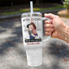 You're The Only One I Want To Annoy - Couple Personalized Custom 40 Oz Stainless Steel Tumbler With Handle - Gift For Husband Wife, Anniversary