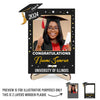 Custom Photo To Exist Is To Change - Family Personalized Custom 2-Layered Wooden Plaque With Stand - Graduation Gift For Siblings, Brothers, Sisters