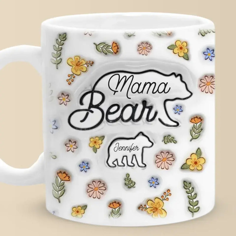 Having Somewhere To Go Is Home - Family Personalized Custom 3D Inflated Effect Printed Mug - Mother's Day, Gift For Mom, Grandma