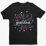 Grandma's Little Sweethearts - Family Personalized Custom Unisex T-shirt, Hoodie, Sweatshirt - Mother's Day, 4th of July, Gift For Grandma