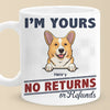 We're Yours And Forever - Dog & Cat Personalized Custom Mug - Gift For Pet Owners, Pet Lovers