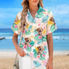 Custom Photo I Just Want To Lie On The Beach - Dog & Cat Personalized Custom Unisex Tropical Hawaiian Aloha Shirt - Summer Vacation Gift, Gift For Pet Owners, Pet Lovers