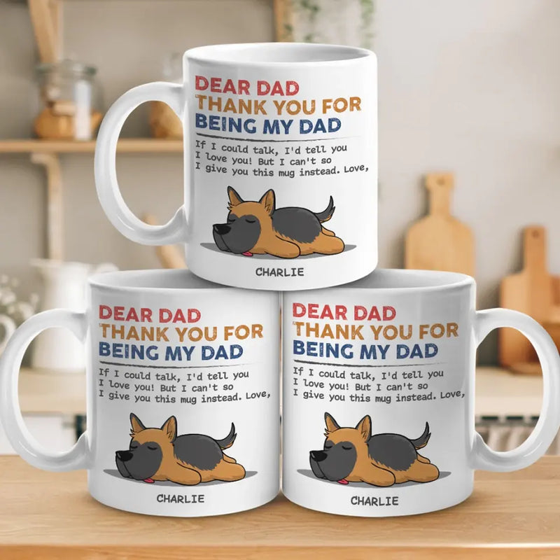 I Love You Day By Day - Dog Personalized Custom Mug - Gift For Pet Owners, Pet Lovers