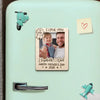 Custom Photo We Love You More Than We Can Say - Family Personalized Custom Magnet Photo -  Father's Day, Gift For Dad, Grandpa