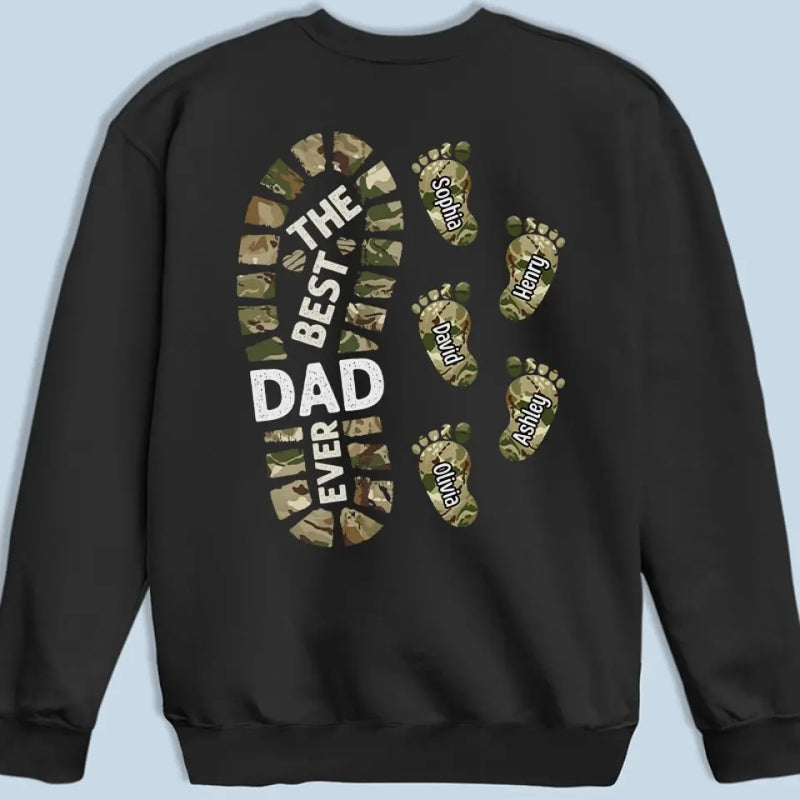 We Are Always Proud Of My Dad -  Family Personalized Custom Back Printed Unisex T-shirt, Hoodie, Sweatshirt - Father's Day, Gift For Dad, Grandpa