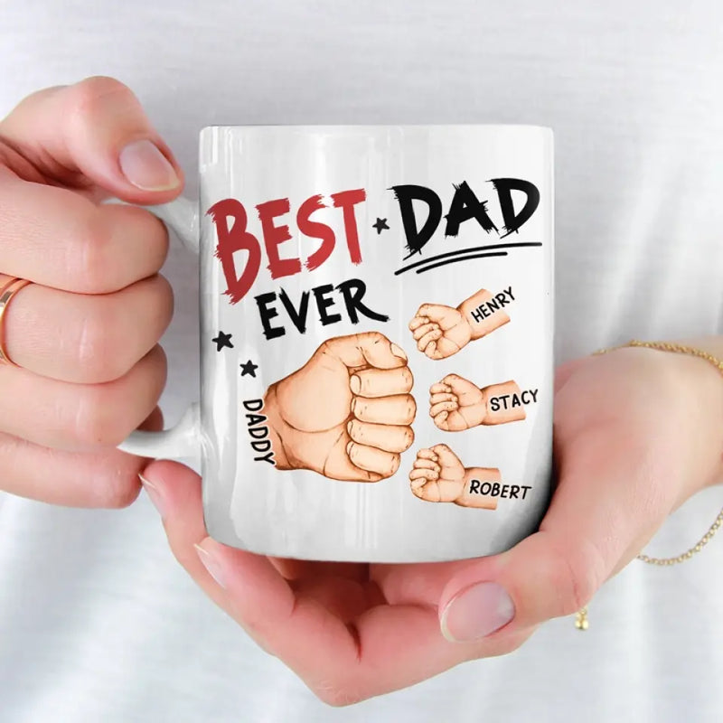 Good To Have You In My Life - Family Personalized Custom Mug - Father's Day, Gift for Dad, Grandpa
