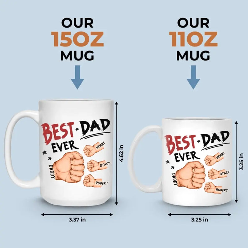 Good To Have You In My Life - Family Personalized Custom Mug - Father's Day, Gift for Dad, Grandpa