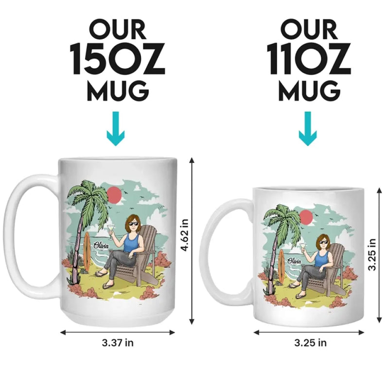 Not My Problem Anymore - Personalized Custom Mug - Appreciation, Retirement Gift For Coworkers, Work Friends, Colleagues