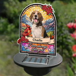 Custom Photo Always With You - Memorial Personalized Custom Garden Solar Light - Sympathy Gift For Grandma