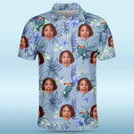 Custom Photo In The Mood For Summer - Family Personalized Custom All Over Print Polo Shirt - Summer Vacation Gift, Gift For Family