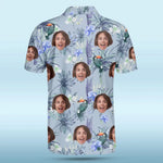 Custom Photo In The Mood For Summer - Family Personalized Custom All Over Print Polo Shirt - Summer Vacation Gift, Gift For Family