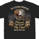 Custom Photo In Loving Memory - Memorial Personalized Custom Back Printed Unisex T-shirt, Hoodie, Sweatshirt - Sympathy Gift For Family