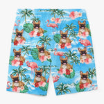 Custom Photo Beach Vibes And Wagging Tails - Dog & Cat Personalized Custom Tropical Hawaiian Aloha Men Beach Shorts - Summer Vacation Gift, Birthday Party Gift For Dog Lovers