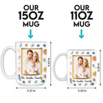 Custom Photo Family Where Love Never Ends - Family Personalized Custom 3D Inflated Effect Printed Mug - Gift For Family