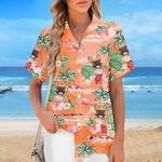 Custom Photo Enjoy Summer In Your Own Way - Family Personalized Custom Unisex Tropical Hawaiian Aloha Shirt - Summer Vacation Gift, Gift For Family