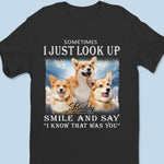 Custom Photo Your Memory Is A Constant Companion - Memorial Personalized Custom Unisex T-shirt, Hoodie, Sweatshirt - Sympathy Gift For Dog Lovers, Pet Owners