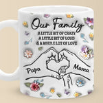 Family Means Nobody Gets Left Behind Or Forgotten - Family Personalized Custom 3D Inflated Effect Printed Mug - Gift For Family