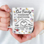 Family Means Nobody Gets Left Behind Or Forgotten - Family Personalized Custom 3D Inflated Effect Printed Mug - Gift For Family