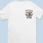 Custom Photo Once By My Side - Memorial Personalized Custom Unisex T-shirt, Hoodie, Sweatshirt - Sympathy Gift For Dog Lovers