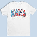 We Go Wild With Fireworks - Family Personalized Custom Unisex T-shirt, Hoodie, Sweatshirt - 4th of July, Gift For Mom, Grandma