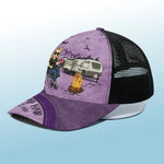 Camp Hair Don't Care - Camping Personalized Custom Mesh-back Baseball Cap, Baseball Trucker Cap - Gift For Campers, Women