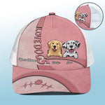 My Dog Is The Pawfect Companion - Dog Personalized Custom Mesh-back Baseball Cap, Baseball Trucker Cap - Gift For Dog Lovers