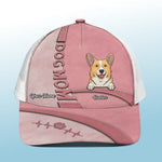My Dog Is The Pawfect Companion - Dog Personalized Custom Mesh-back Baseball Cap, Baseball Trucker Cap - Gift For Dog Lovers
