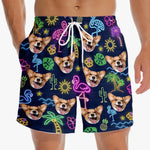 Custom Photo Every Day Should Be A Beach Day - Dog & Cat Personalized Custom Tropical Hawaiian Aloha Men Beach Shorts - Summer Vacation Gift, Birthday Party Gift For Dog Lovers