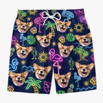 Custom Photo Every Day Should Be A Beach Day - Dog & Cat Personalized Custom Tropical Hawaiian Aloha Men Beach Shorts - Summer Vacation Gift, Birthday Party Gift For Dog Lovers