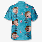 Custom Photo Best Daddy Ever - Family Personalized Custom Unisex Tropical Hawaiian Aloha Shirt - Summer Vacation Gift, Gift For Dad, Grandpa
