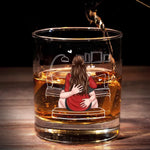 I Am Your Shot Of Whiskey - Couple Personalized Custom Whiskey Glass - Gift For Husband, Couple