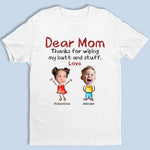 Custom Photo A Mother's Care Is Peace - Family Personalized Custom Unisex T-shirt, Hoodie, Sweatshirt - Gift For Mom, Kids