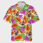 Custom Photo Cool Pets For Hot Days - Dog & Cat Personalized Custom Unisex Tropical Hawaiian Aloha Shirt - Summer Vacation Gift, Gift For Dog Lovers, Pet Parents