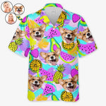 Custom Photo Cool Pets For Hot Days - Dog & Cat Personalized Custom Unisex Tropical Hawaiian Aloha Shirt - Summer Vacation Gift, Gift For Dog Lovers, Pet Parents