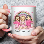 Being My Bestie Is Really The Only Gift - Bestie Personalized Custom Accent Mug - Gift For Best Friends, BFF