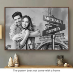 Custom Photo You Are My Greatest Adventure - Couple Personalized Custom Horizontal Poster - Gift For Couple, Anniversary