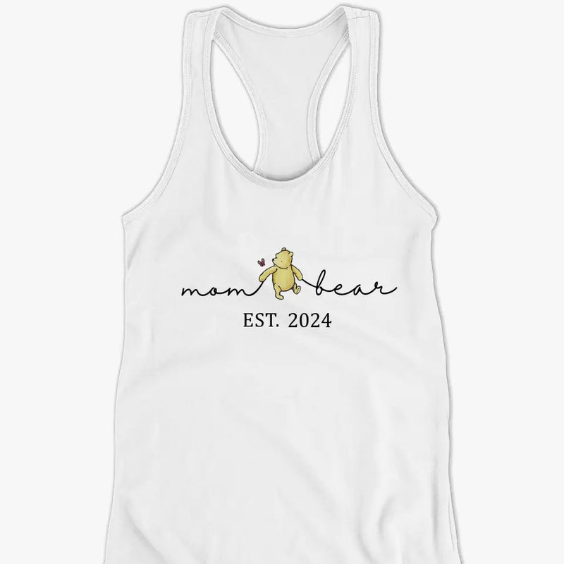 A Grandmother’s Hug Is The Best Medicine - Family Personalized Custom Racer Back Tank Top - Gift For Mom, Grandma