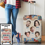 Custom Photo Every Mile, A New Memory - Family Personalized Custom Luggage Cover - Summer Vacation Gift For Family
