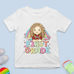 School Level Unlocked - Personalized Custom Kid T-shirt - Back To School Gift For Kids