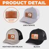 Custom Photo I Love You Now And Always - Couple Personalized Custom Leather Patch Hat - Gift For Husband Wife, Anniversary