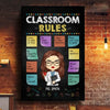 Without Teachers, Life Would Have No Class - Teacher Personalized Custom Vertical Canvas - Gift For Teacher