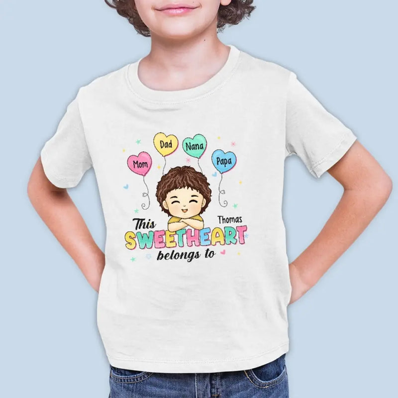 This Grandkid Belongs To - Personalized Custom Kid T-shirt - Gift For Kid