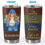 A Proud Embodiment - Bestie Personalized Custom Tumbler - Gift For Women