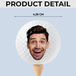 Custom Photo It Takes A Lot Of Balls To Play Like Me - Personalized Custom Golf Ball - Gift For Golfers, Dad, Husband