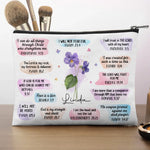 A Cosmetic Bag As Unique As Our Friendship - Bestie Personalized Custom Cosmetic Bag - Wedding Gift, Bridesmaid Gift For Women