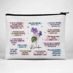 A Cosmetic Bag As Unique As Our Friendship - Bestie Personalized Custom Cosmetic Bag - Wedding Gift, Bridesmaid Gift For Women