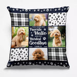 Custom Photo You Are Always My Favorite Hello - Memorial Personalized Custom Pillow - Sympathy Gift For Dog Lovers, Pet Owners