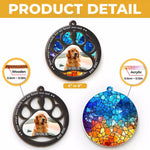 Custom Pet Photo Memorial Keepsake - Personalized Suncatcher Ornament