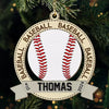 Victory Is Sweet, But The Journey Is Sweeter - Personalized Custom Leather Ornament - Christmas Gift For Sport Lovers, Sport Players